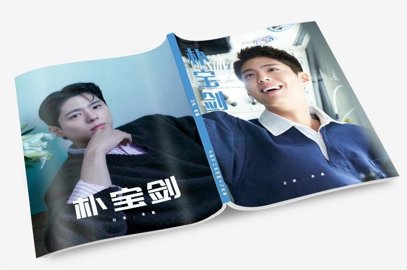 パク・ボゴム 写真集1冊 A4ポスター4枚 しおり4枚 LOMOカード10枚 - 華流グッズストア