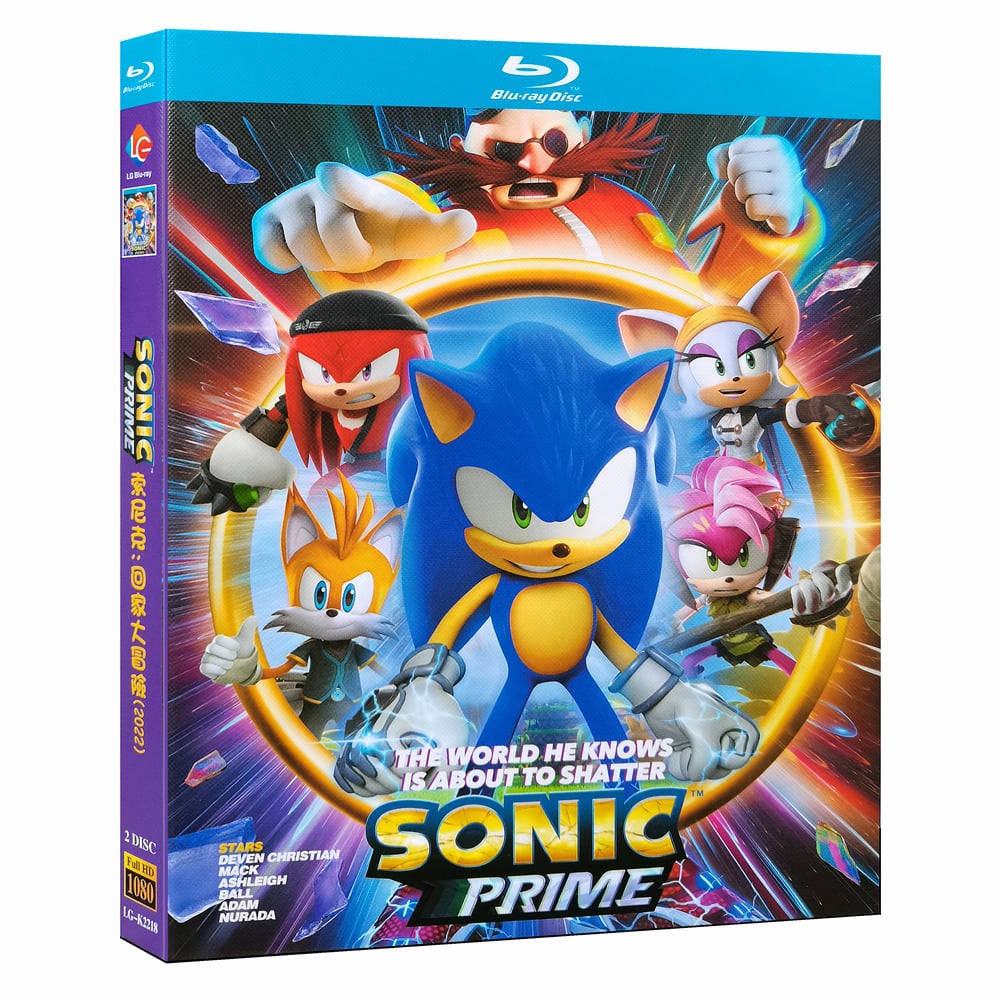 アニメ『ソニックプライム』ブルーレイ2-discblu-ray-box高画質海外盤正規品 - 華流グッズストア