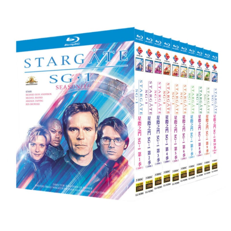 『スターゲイト SG-1』シリーズ1　ブルーレイ3-DISC[Blu-ray-BOX]高画質海外盤正規品 - 華流グッズストア