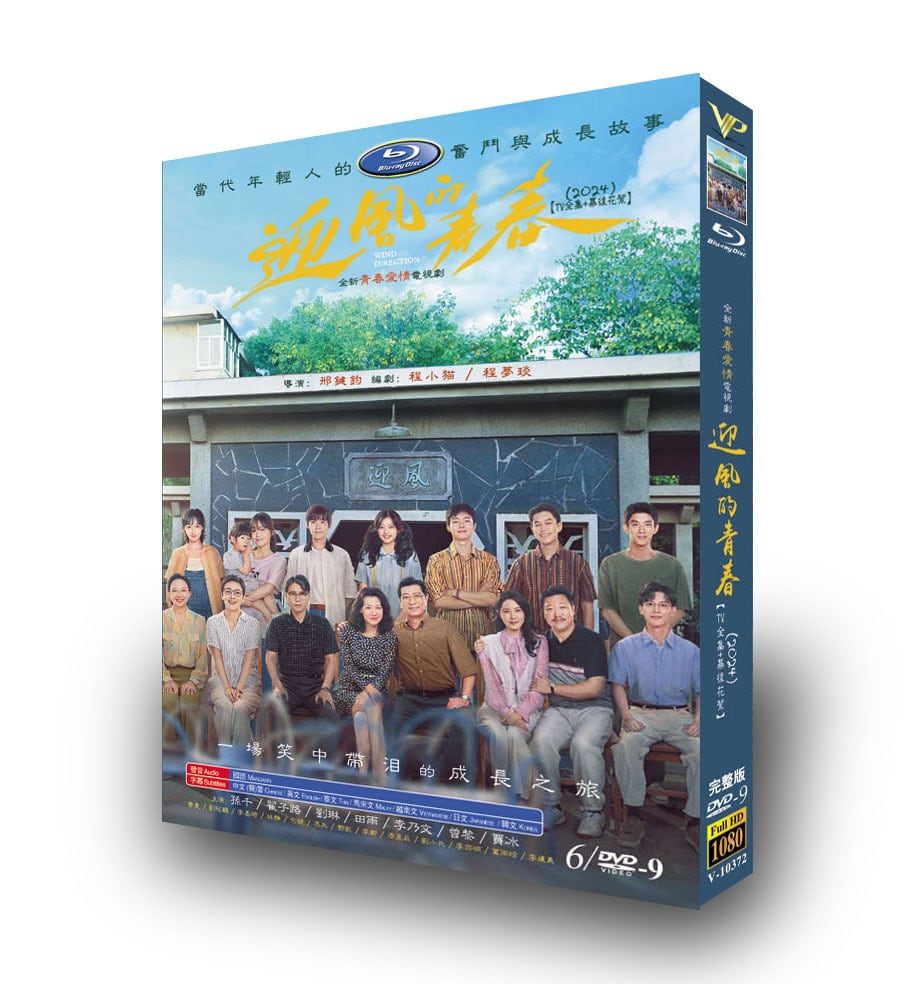 中国ドラマ日本語字幕『風の中の青春』DVD高画質海外盤正規品6D9 - 華流グッズストア