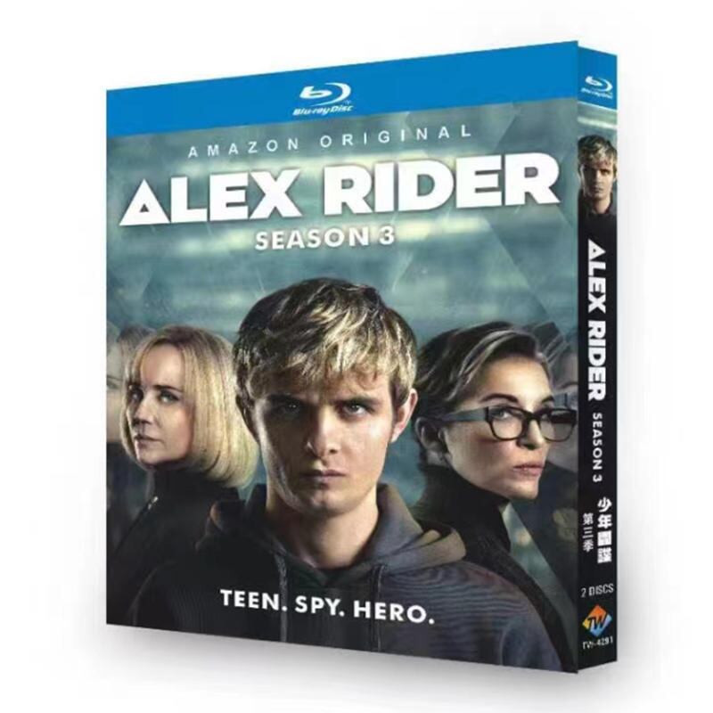 『アレックス・ライダー シーズン1-3』ブルーレイ4-DISC[Blu-ray-BOX]高画質海外盤正規品 - 華流グッズストア