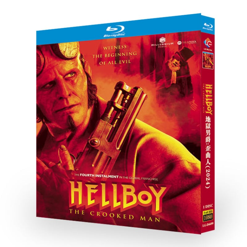 「Hellboy: The Crooked Man (2024)」ブルーレイ1-DISC[Blu-ray-BOX]高画質海外盤正規品 - 華流グッズストア