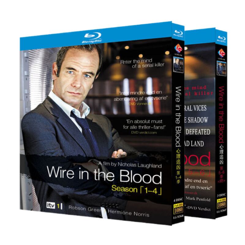 『ワイヤー・イン・ザ・ブラッド』シリーズ1-4　ブルーレイ4-DISC[Blu-ray-BOX]高画質海外盤正規品 - 華流グッズストア
