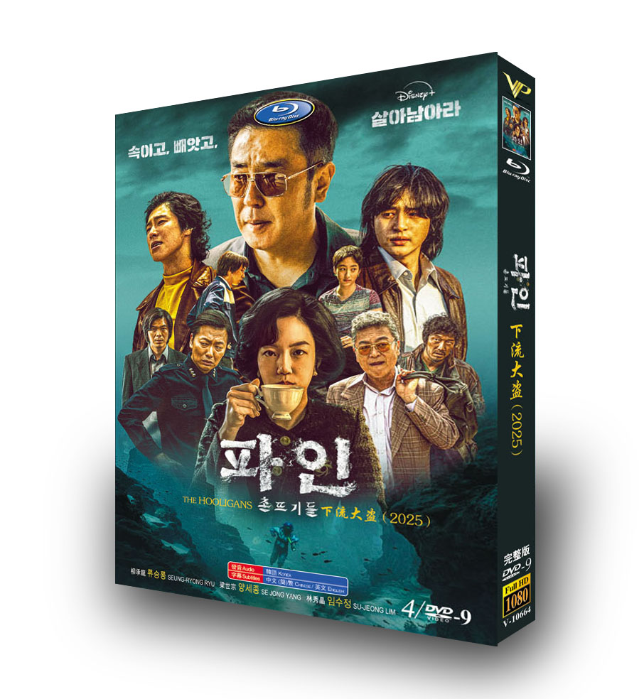 韓国ドラマ『パイン ならず者たち』日本語字幕DVD-BOX4 -DISC