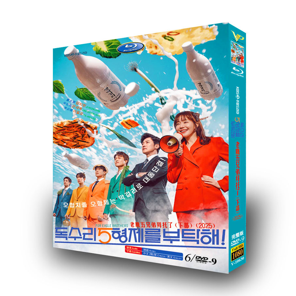 韓国ドラマ『トクスリ5兄弟をお願い！下』DVD-BOX6 -DISC