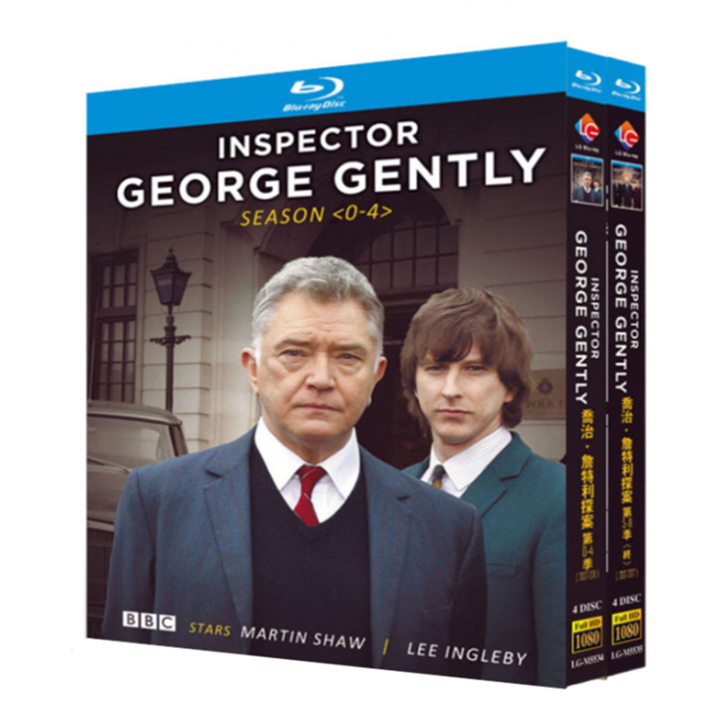 海外ドラマ『孤高の警部ジョージ・ジェントリー シリーズ5-8』ブルーレイ[Blu-ray-BOX]4 -DISC - 華流グッズストア