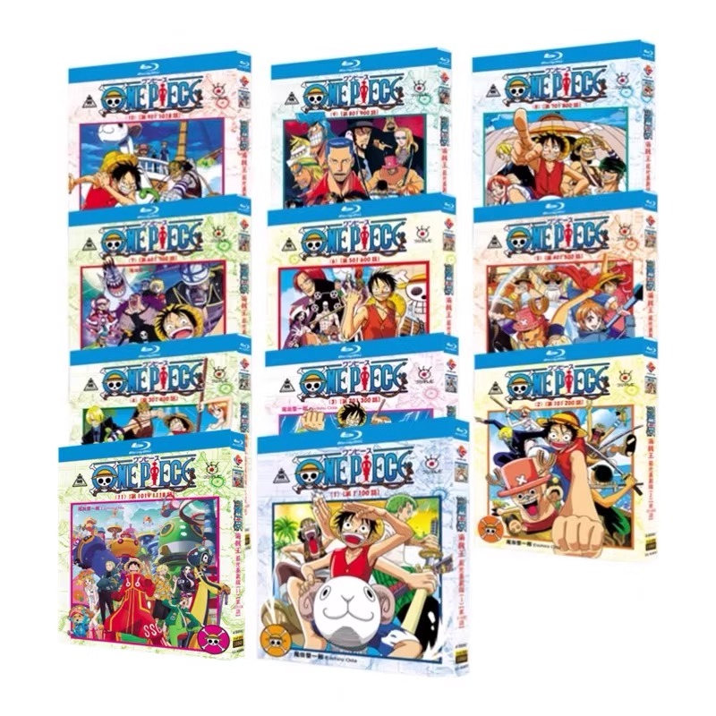 アニメ『ワンピース 11【第1019~1118話】』日本語字幕ブルーレイ[Blu-ray-BOX]4-DISC - 華流グッズストア