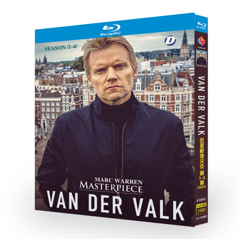 海外ドラマ『警視ファン・デル・ファルク　シリーズ1-4』ブルーレイ[Blu-ray-BOX]4 -DISC - 華流グッズストア