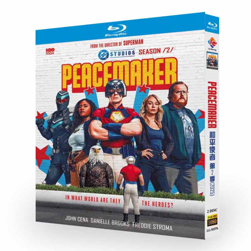 海外ドラマ『ピースメイカー シーズン2』ブルーレイ[Blu-ray-BOX]2 -DISC - 華流グッズストア