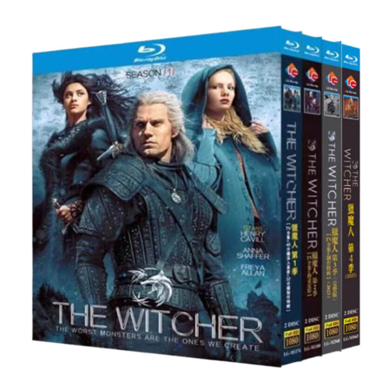 海外ドラマ『ウィッチャー シリーズ4』日本語字幕ブルーレイ[Blu-ray-BOX]2 -DISC - 華流グッズストア