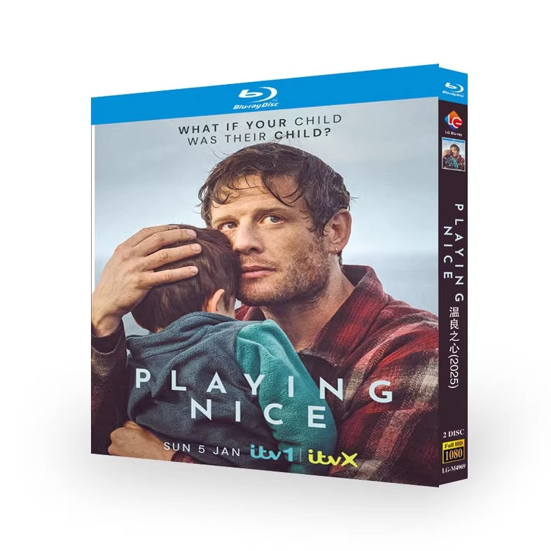 海外ドラマ『Playing Nice (2025)』ブルーレイ[Blu-ray-BOX]2 -DISC - 華流グッズストア
