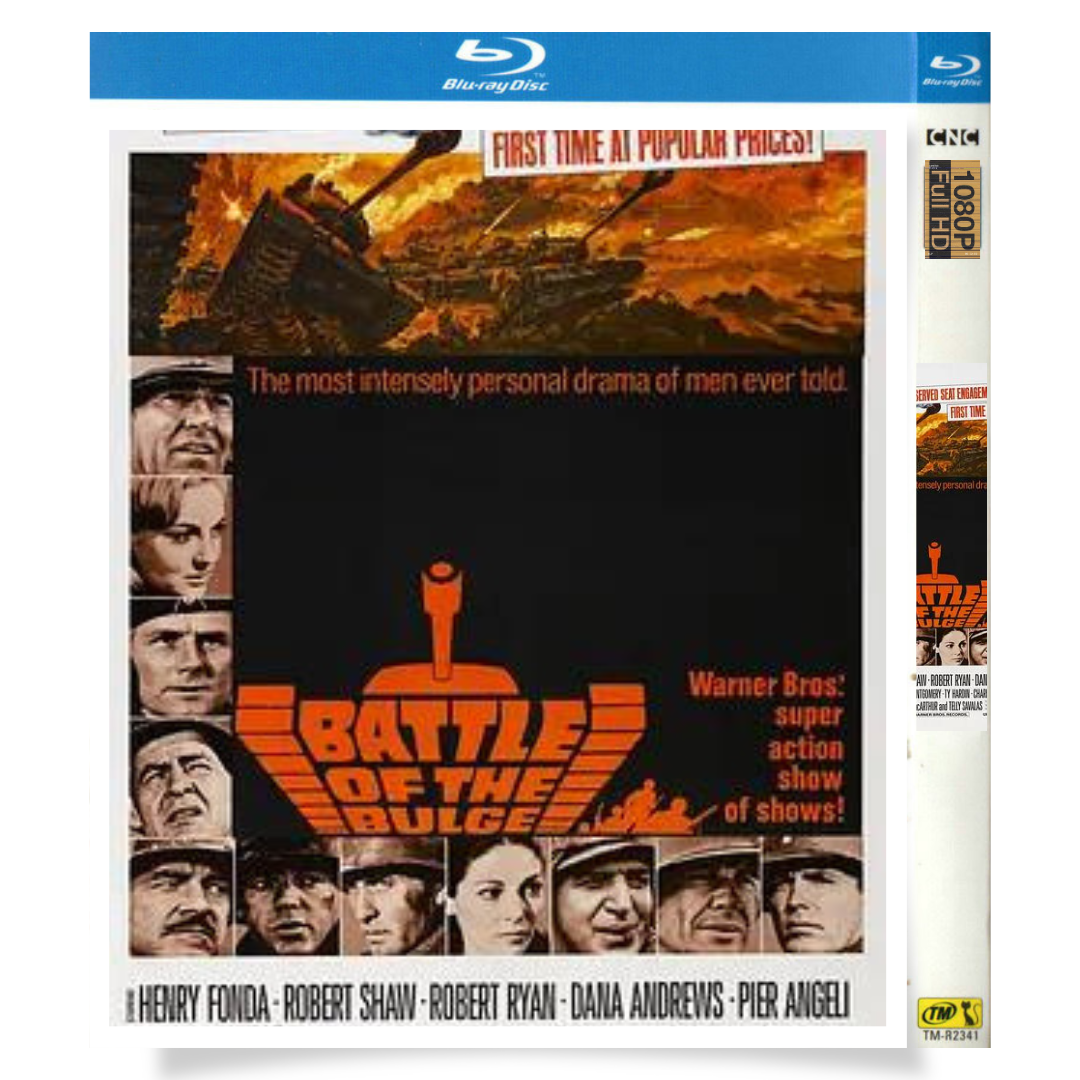 映画「バルジ大作戦」 日本語字幕ブルーレイ[Blu-ray-BOX] 1枚組 ヘンリー･フォンダ ロバート･ショー - 華流グッズストア