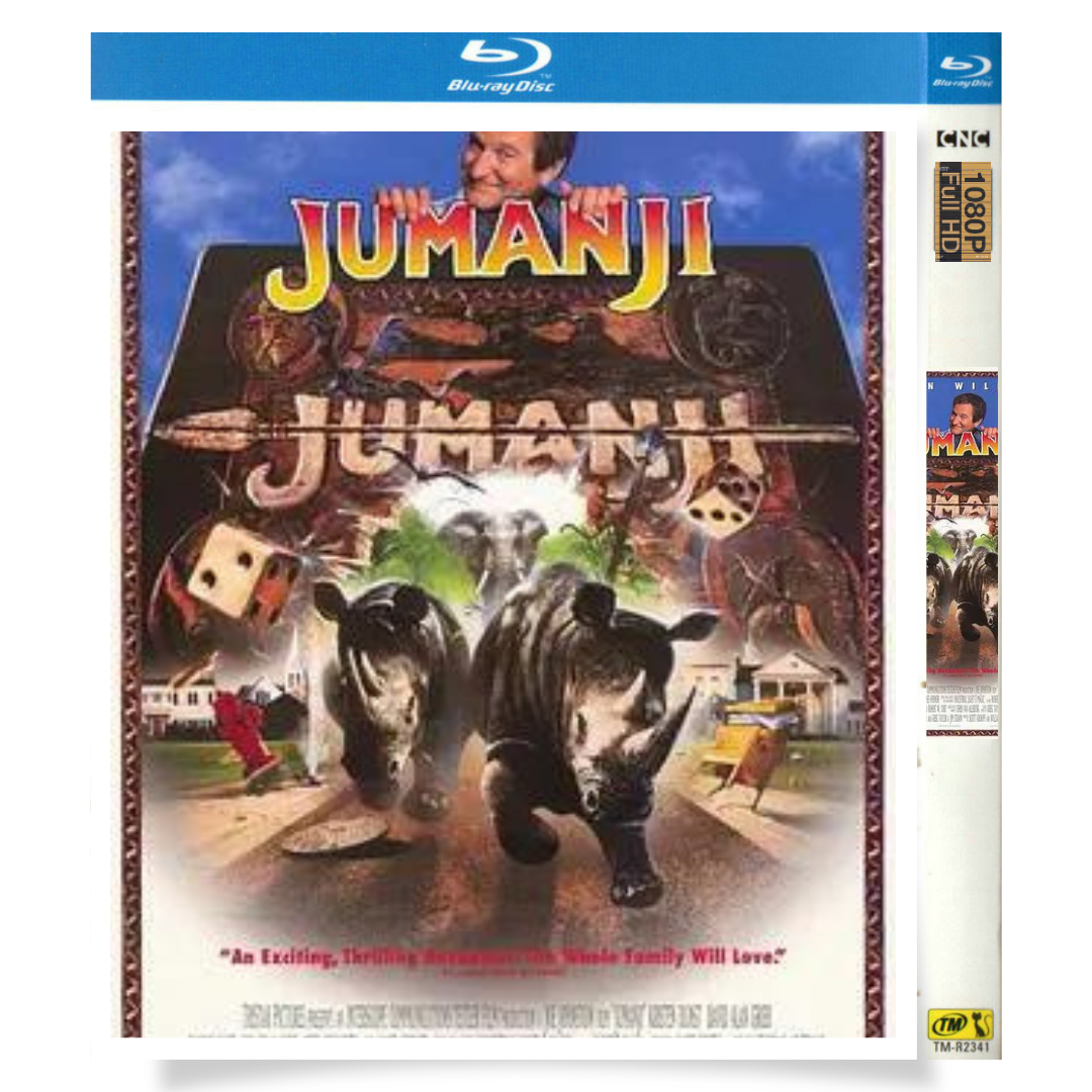 映画「ジュマンジ」 日本語字幕ブルーレイ[Blu-ray-BOX] 1枚組 ロビン・ウィリアムズ ジョナサン・ハイド - 華流グッズストア