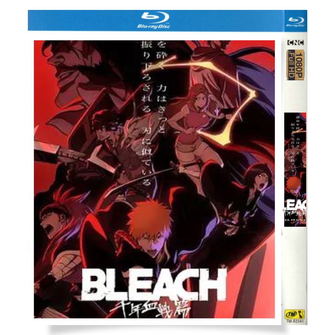 アニメ「BLEACH 千年血戦篇 (2022)」 ブルーレイ[Blu-ray-BOX] 1-DISC 森田成一 折笠富美子 - 華流グッズストア