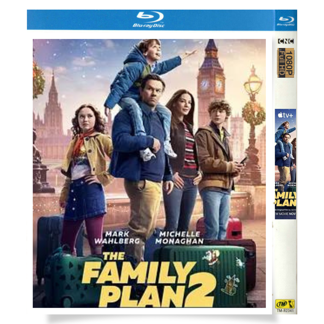 映画「ファミリー・プラン2 (2025)」 日本語字幕ブルーレイ[Blu-ray-BOX] 1-DISC マーク・ウォールバーグ ミシェル・モナハン - 華流グッズストア