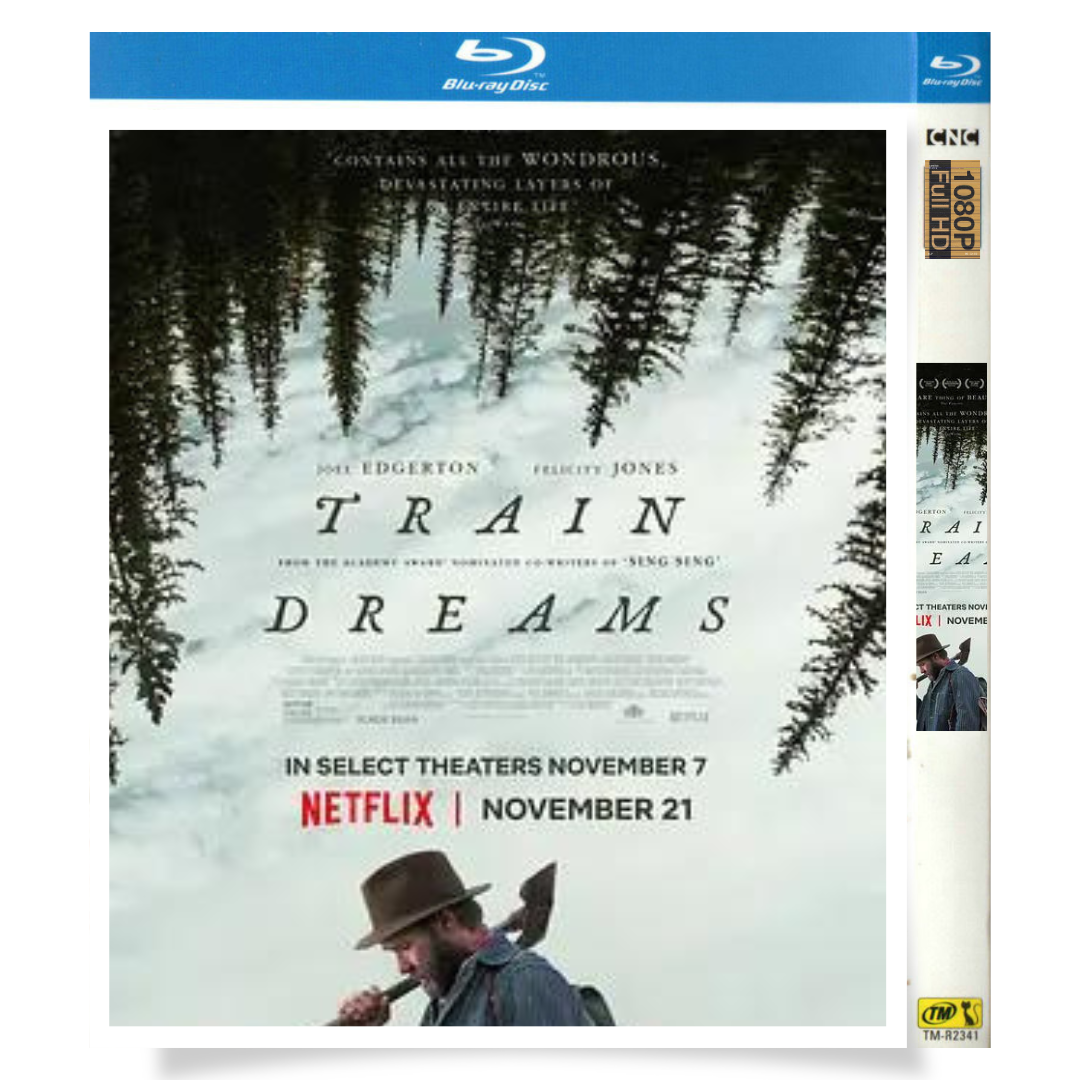 映画「トレイン・ドリームズ」 日本語字幕ブルーレイ[Blu-ray-BOX] 1-DISC ジョエル・エドガートン フェリシティ・ジョーンズ - 華流グッズストア