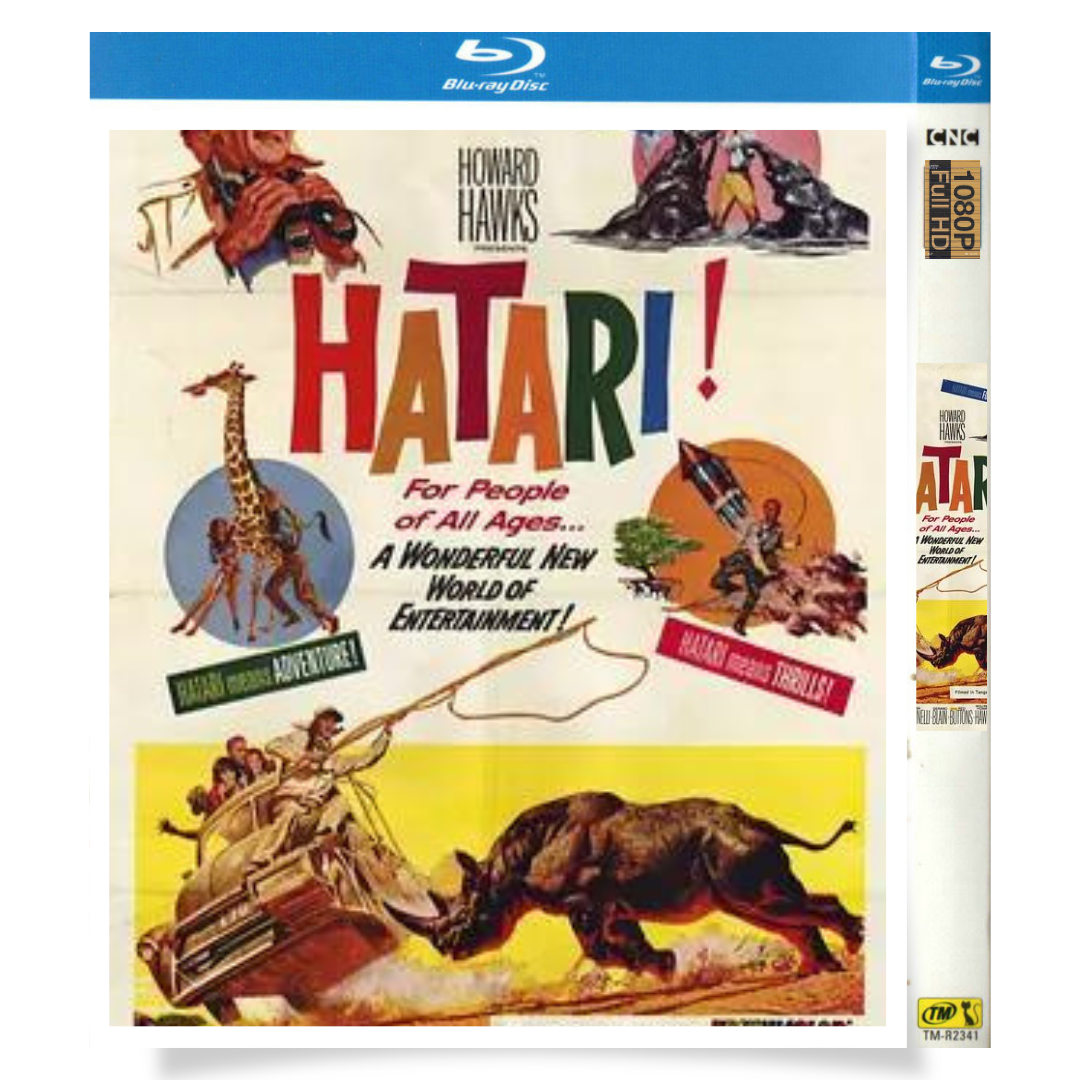 映画「ハタリ!」 日本語字幕ブルーレイ[Blu-ray-BOX] 1-DISC ジョン・ウェイン ハーディ・クリューガー - 華流グッズストア