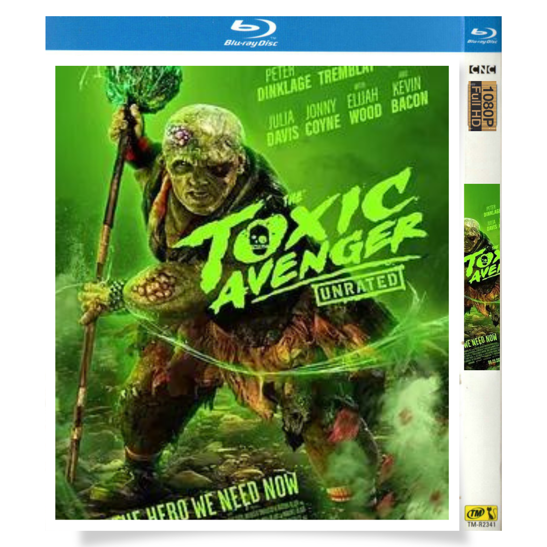 映画「The Toxic Avenger (2023)」 ブルーレイ[Blu-ray-BOX] 1-DISC ピーター ディンクレイジ ジェイコブ トレンブレイ - 華流グッズストア