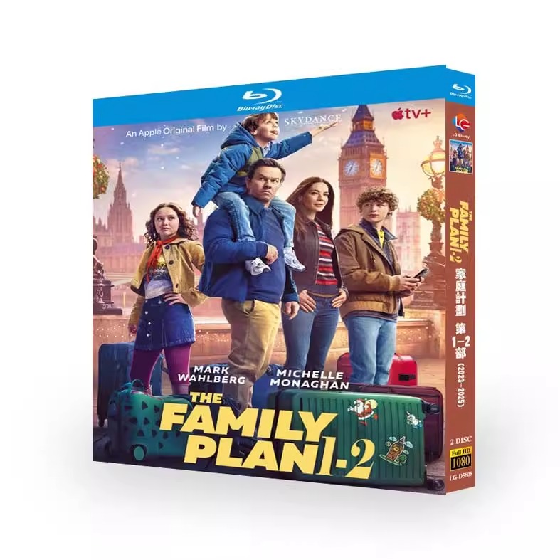 映画「ファミリー・プラン2」 日本語字幕ブルーレイ[Blu-ray-BOX] 2-DISC マーク・ウォールバーグ ミシェル・モナハン - 華流グッズストア