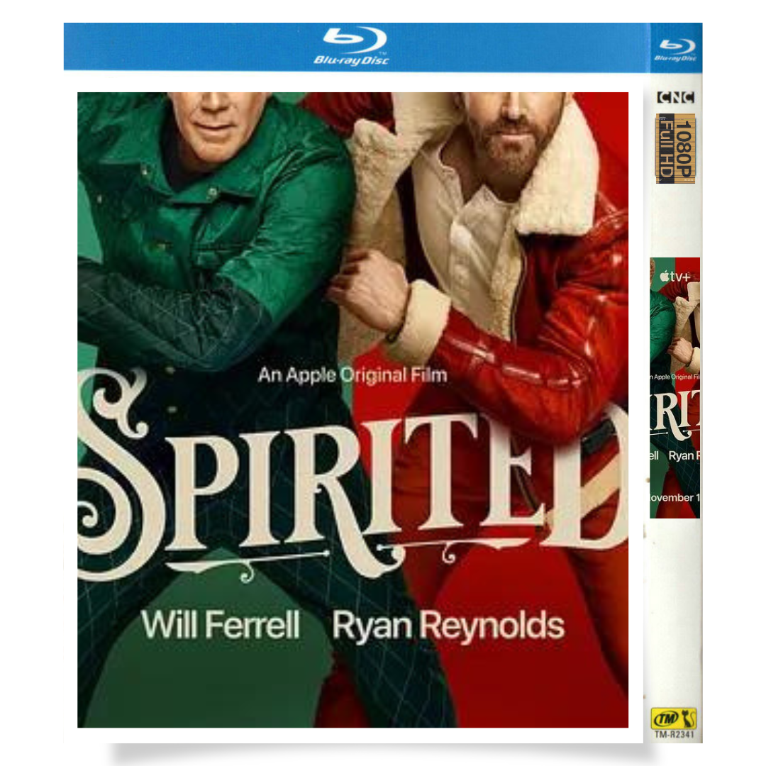 映画「スピリテッド」 日本語字幕ブルーレイ[Blu-ray-BOX] 1-DISC ウィル・フェレル ライアン・レイノルズ - 華流グッズストア