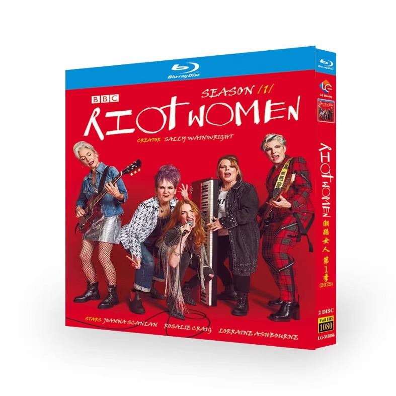 海外ドラマ「Riot Women Season 1 (2025)」 ブルーレイ[Blu-ray-BOX] 2-DISC ジョアンナ・スキャンラン ロザリー・クレイグ - 華流グッズストア