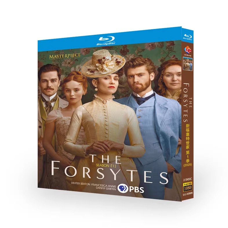 海外ドラマ「The Forsytes Season 1 (2025)」 ブルーレイ[Blu-ray-BOX] 2-DISC フランチェスカ・アニス ジャック・ダヴェンポート - 華流グッズストア
