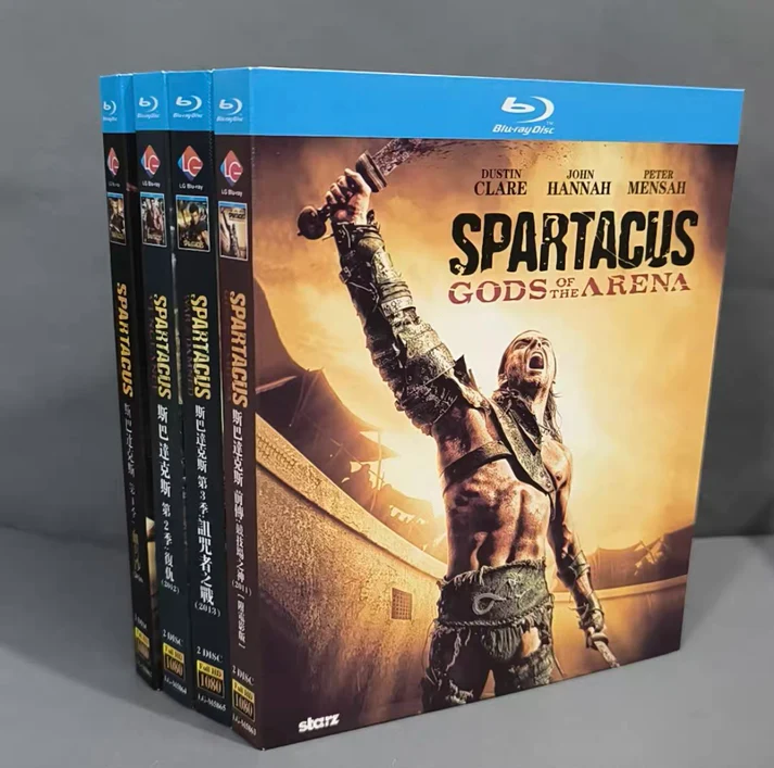 海外ドラマ「スパルタカス 全巻」日本語字幕ブルーレイ[Blu-ray-BOX]8枚組 - 華流グッズストア